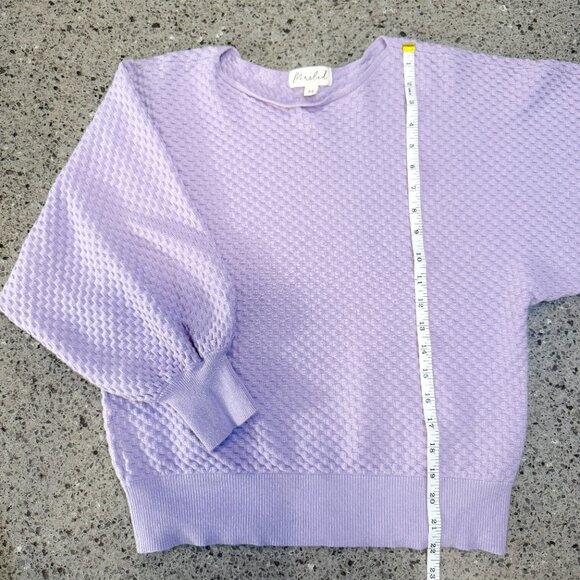 Marled by Reunited Clothing Lavender Sweater Women's Size M - Picture 5 of 10